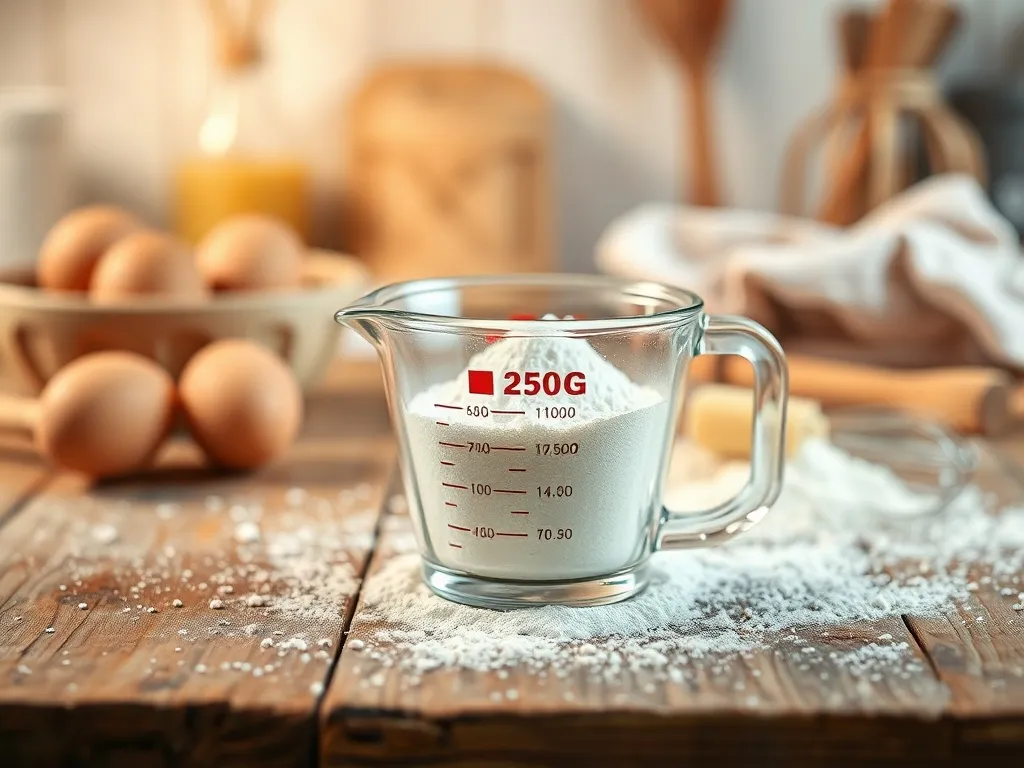 Ile szklanek to 250 g mąki? Oto proste wyjaśnienie