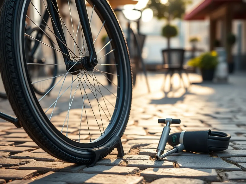 Jak wymienić dętkę w rowerze miejskim szybko i sprawnie?